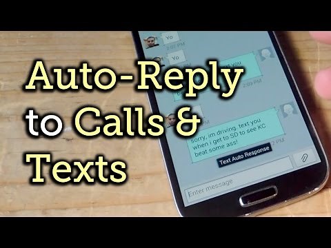 Auto-Reply to Missed Called & Texts on Android [How-To]