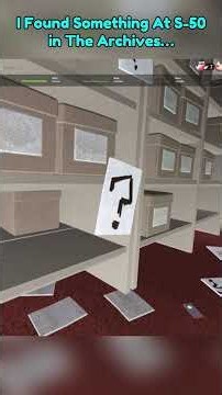 I Found Something At S-50 in The Archives… | Doors 👔