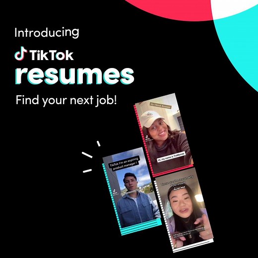 Time to put those creator skills to work 🤑 Post a video resume using #TikTokResumes and check out tiktokresumes.com for our list of brand partners | TikTok