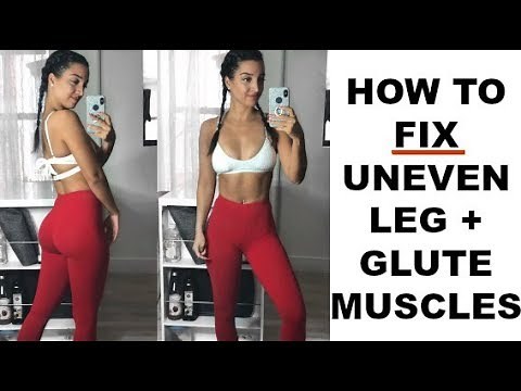 How To Fix Uneven Leg + Glute Muscles | Unilateral Leg Workout