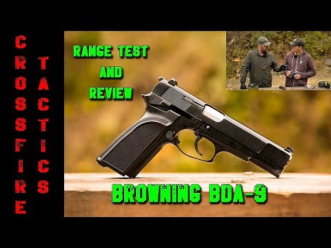 "MY GUN" - BROWNING HI POWER BDA-9 - range test & review by Crossfire Tactics Sofia