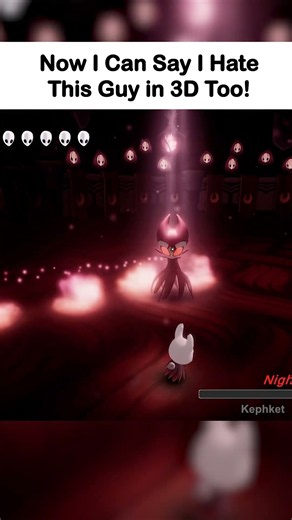 Nightmare King Grimm is a Beast in 3D too! 💀 - Hollow Knight 3D