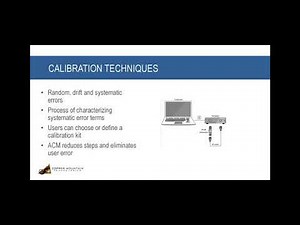 Calibration of VNAs