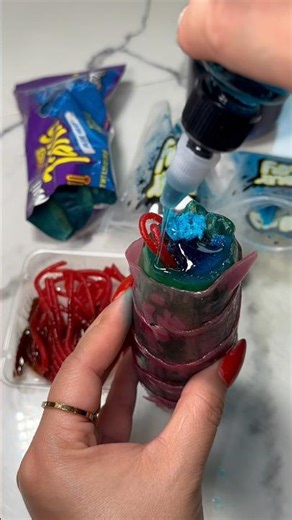 Blue raspberry pickle kit 😋