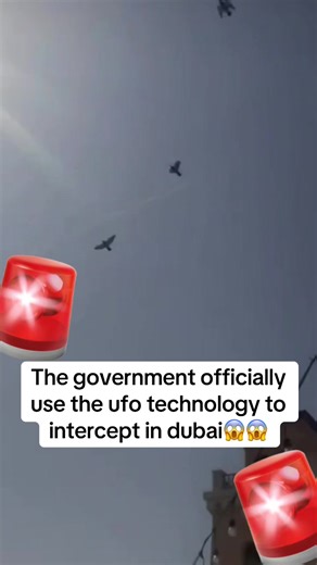 UFO Technology Used to Intercept Attack in Dubai