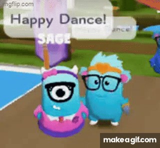 happy dance! on Make a GIF