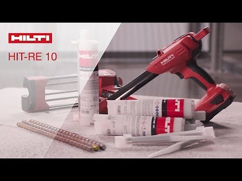 INTRODUCING Hilti Injectable Mortar HIT-RE10