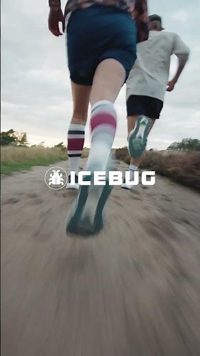 Myr RB9X: Soft Comfort. Serious Traction. #trailrunning #trailrunningshoes #icebug