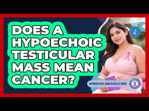 Does A Hypoechoic Testicular Mass Mean Cancer? - Reproductive Cancer Relief Guide