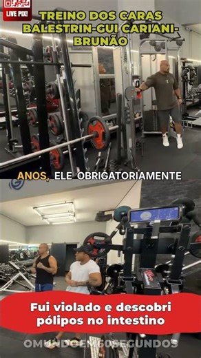 Fui violado e descobri pólipos no intestino