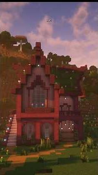 I Built a Magical Fairy Cottage in Minecraft! #minecraft