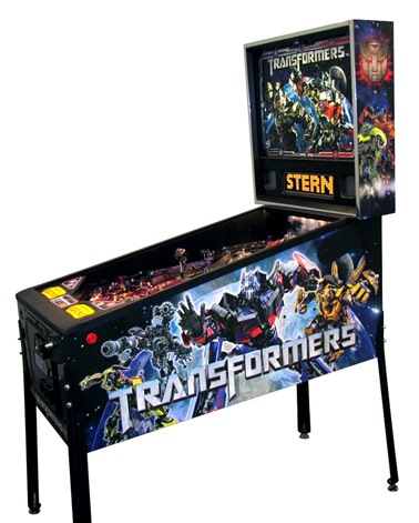 Images of Stern's Transformers Pinball Machine