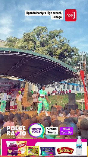 Kiromo Color Turn Up at Uganda Martyrs High School