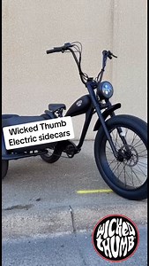 Reasons to Own a Wicked Thumb Electric Bike with Sidecar No. 1 🏆 Dirt Track Racing Wicked Bikes for Righteous People Explore at wickedthumb.com | Wicked Thumb Electrocycles