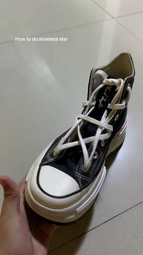 How to Create Shoelace Star: Rick Owens Style with Converse Run Star Legacy cx
