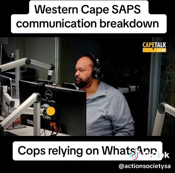 SAPS in Western Cape Crisis: WhatsApp as Lifeline
