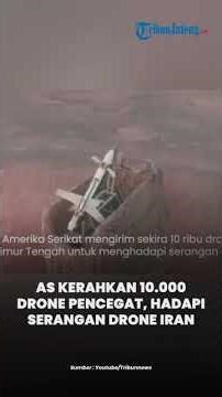 The US Deploys 10,000 AI-Equipped Interceptor Drones to the Middle East to Counter Iranian Drone ...