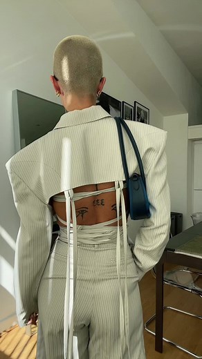 Stylish Pinstripe Suit Showcase: Modern Fashion Inspiration