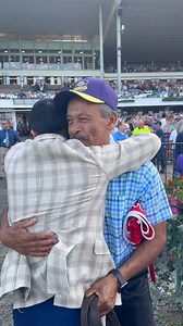 5.7K views · 192 reactions |  Full Video Geaux Rocket Ride wins the $1 million Haskell Stakes at Monmouth Park Congratulations to Hall of Fame trainer Richard Mandella & Jockey Mike Smith (: Jose Contreras & Jose Vera | The Real Players Inside The Backstretch | Facebook