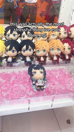 today i learned im actual garbage doodoo rubbish bad at crane games lmaooo the worker girl had to helpnme like 4 times and reposition him bc i kept messing it up 💔💔💔💔 we also needed to like get a number and wait our turn to have a go on the enstars stuff bc its a new collab that came out today....BUT ESU CAME TO ME FINALLY SO IM REALLY HAPPYYY #enstars #ensemblestars #esusagiri #esupuri #oshikatsu