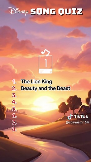 Guess the Disney Movie from the Song Challenge