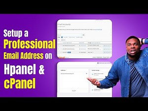 How to Setup A Professional Email Address With (Hpanel) Hostinger and cPanel 2025