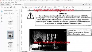 CAT Feeder Breaker DBT Diesel FBL-15 LHD Utility Vehicle Operators Manual - PDF DOWNLOAD