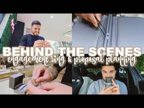 JUSTIN'S ENGAGEMENT POV: getting the ring & proposal planning