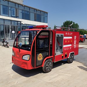 [Hot Item] Mini Electric Fire Truck - Durable Utility Vehicle for Golf Courses