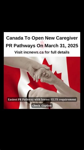 🇨🇦 Officially confirmed IRCC will open new enhanced Canada caregiver programs for permanent residency (PR) on March 31, 2025 🇨🇦 The new pilot programs has the lowest language requirement and will provide home care workers with permanent residence (PR) on arrival in Canada 🇨🇦 Check out full details on the new PR pathways for caregivers, expected quota for 2025, and eligibility criteria 👇 🔗 Link in bio for full details #canada #immigration #news #update #canadaimmigration #ircc #canadian #
