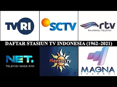 DAFTAR STASIUN TELEVISI DI INDONESIA DARI DULU SAMPAI SEKARANG