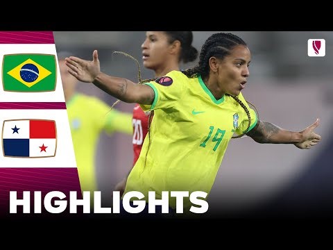 Brazil vs Panama | Highlights | Concacaf W Gold Cup Women's 27-02-2024