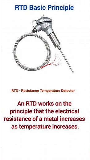 RTD Working Principle Explained in 30 Seconds 🌡️
