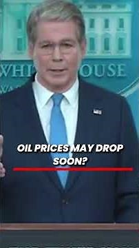 Scott Bessent Predicts Lower Fuel Prices After West Asia Conflict #usa #fuelprices #iran