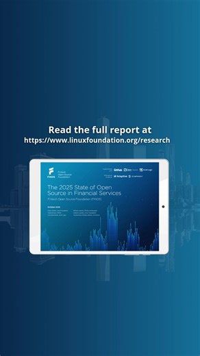 1.1K views |  Open source is transforming financial services from...