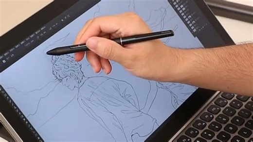 绘王（HUION）一体式数位屏，专业级压感设计，4K高清视界，低延迟书写流畅，搭配无源电磁笔，精准识别每一笔触，适合绘画、设计、网课手写批注，解决创作卡顿与误触