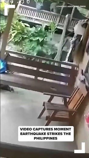 RAW VIDEO: Earthquake hits southern Philippines