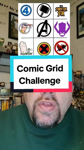 Trying a new Grid challenge to see if I can complete this using the Marvel filter #comics #comicbokms #Marvel #gridchallenge #mcu #marvelcomics