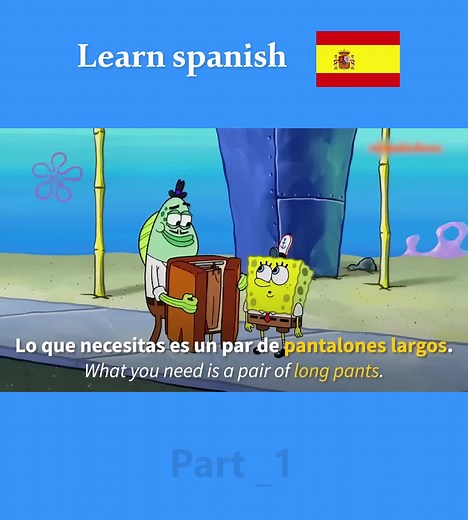 Learn Spanish Through Spongebob Episodes