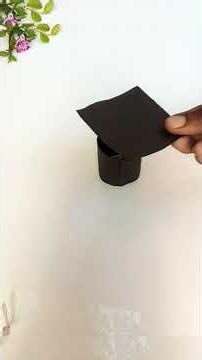 diy cute graduation cap #art #diy #creativecreation #craft