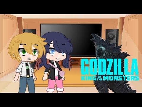 MLB/Miraculous Ladybug react to Godzilla King of the Monsters Rodan vs Jets and King Ghidorah