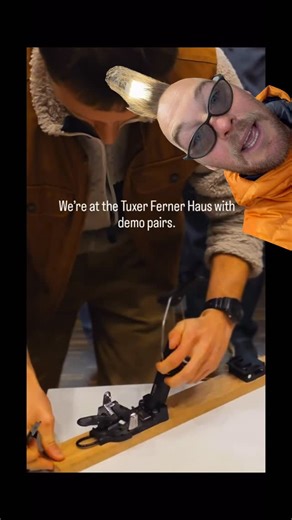 Adam X Sauerwein on Instagram: "🚨 NEW TELEMARK BINDING 🚨 . . . DO THE PEOPLE WANT THIS?"