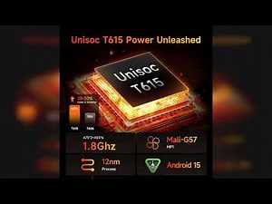 Review: [2025 New Android 15] 8.7" Tablet, Unisoc T615 (8 Core), HD IPS 800x1340, 90Hz Reflex,...