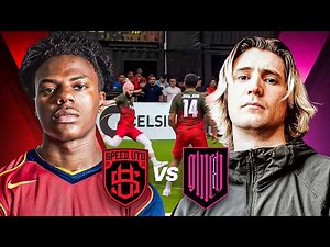 My First Game As a Football Manager | SPEED vs XQC