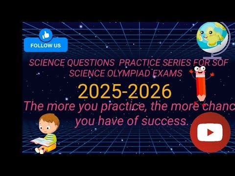 SOF science olympiad question practice series 2025-2026 class- 2[part 3]|National Science Olympiad