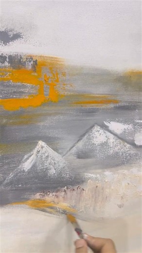 Painting background idea\ beginner tutorial for painting #Mahzoon studio #painting #acrylicpainting