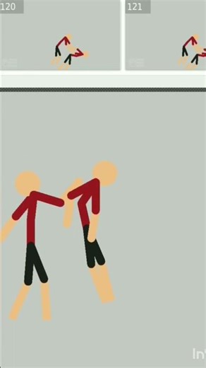 stick man vs stick man #stickman #shortfeed #viralshort