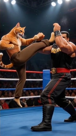 bang jago vs BALROG #cat #cats