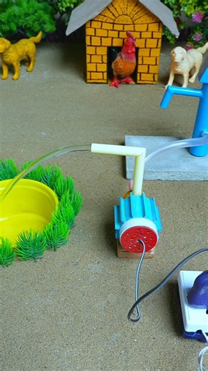 how to make mini water pump science project video #ytshorts #cartoon #shorts #36