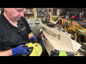 Outboard Motor Lower Unit Bearing Carrier Removal No Fancy Tools